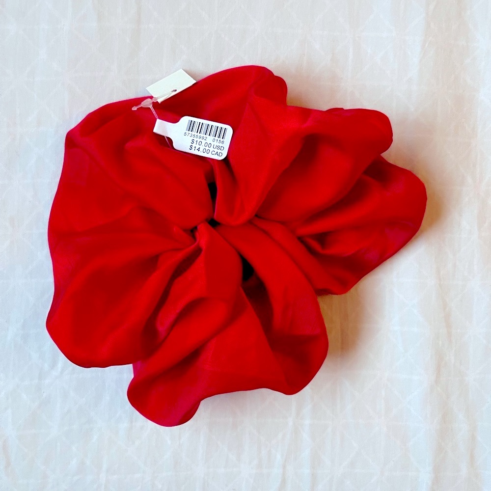 Urban outfitter oversized satin scrunchie